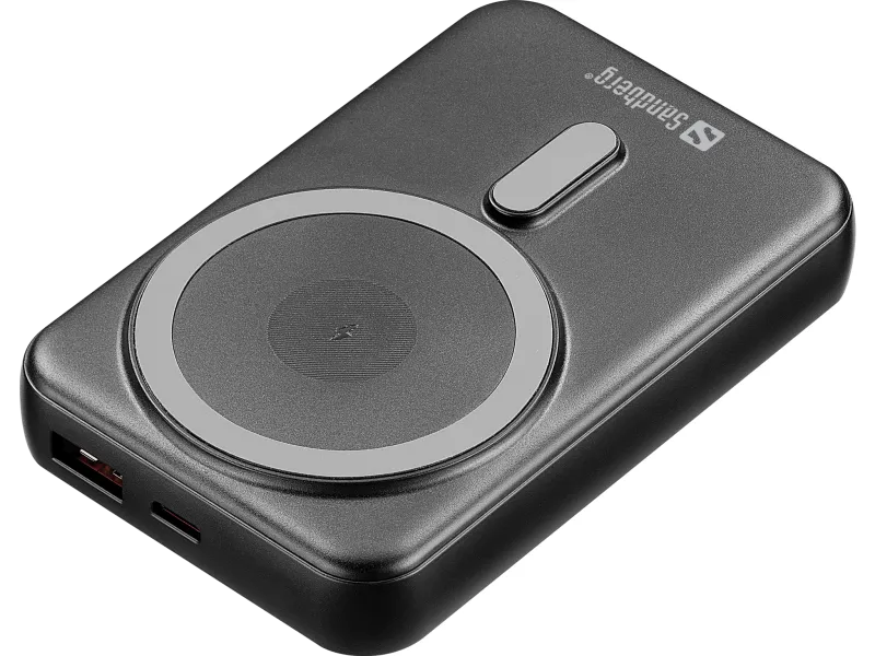 Sandberg Mag Wireless Powerbank 10000mAh baterie externa compatibila MagSafe 