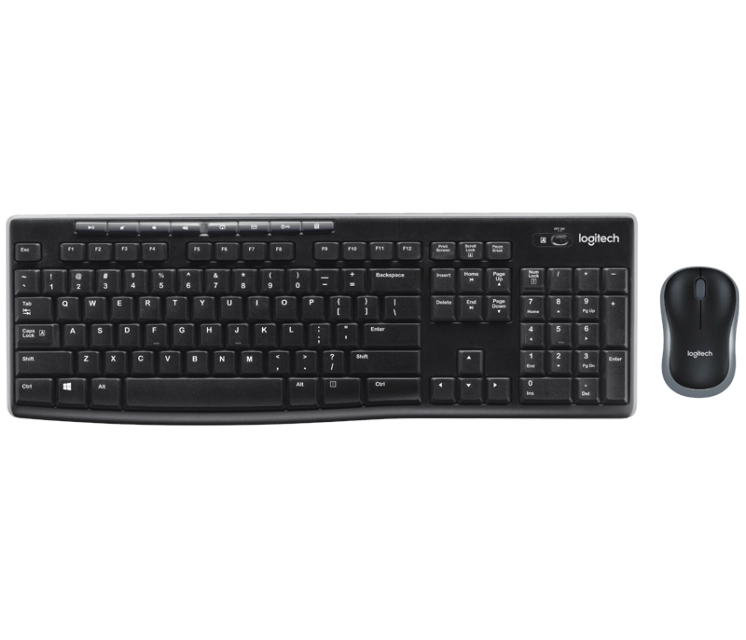 Logitech MK270 Wireless Desktop Kit Tastatura + Mouse wireless USB US layout