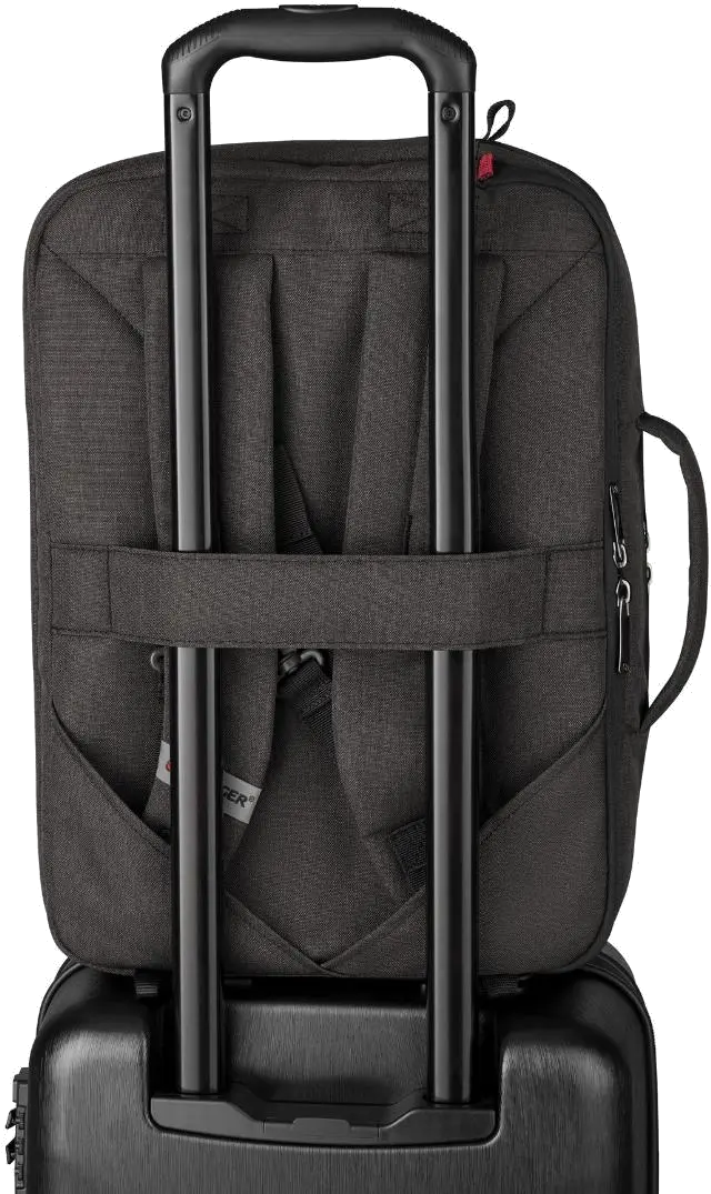 Wenger MX Commute Geanta laptop 16'' cu bretele pentru spate, 20l, gri 