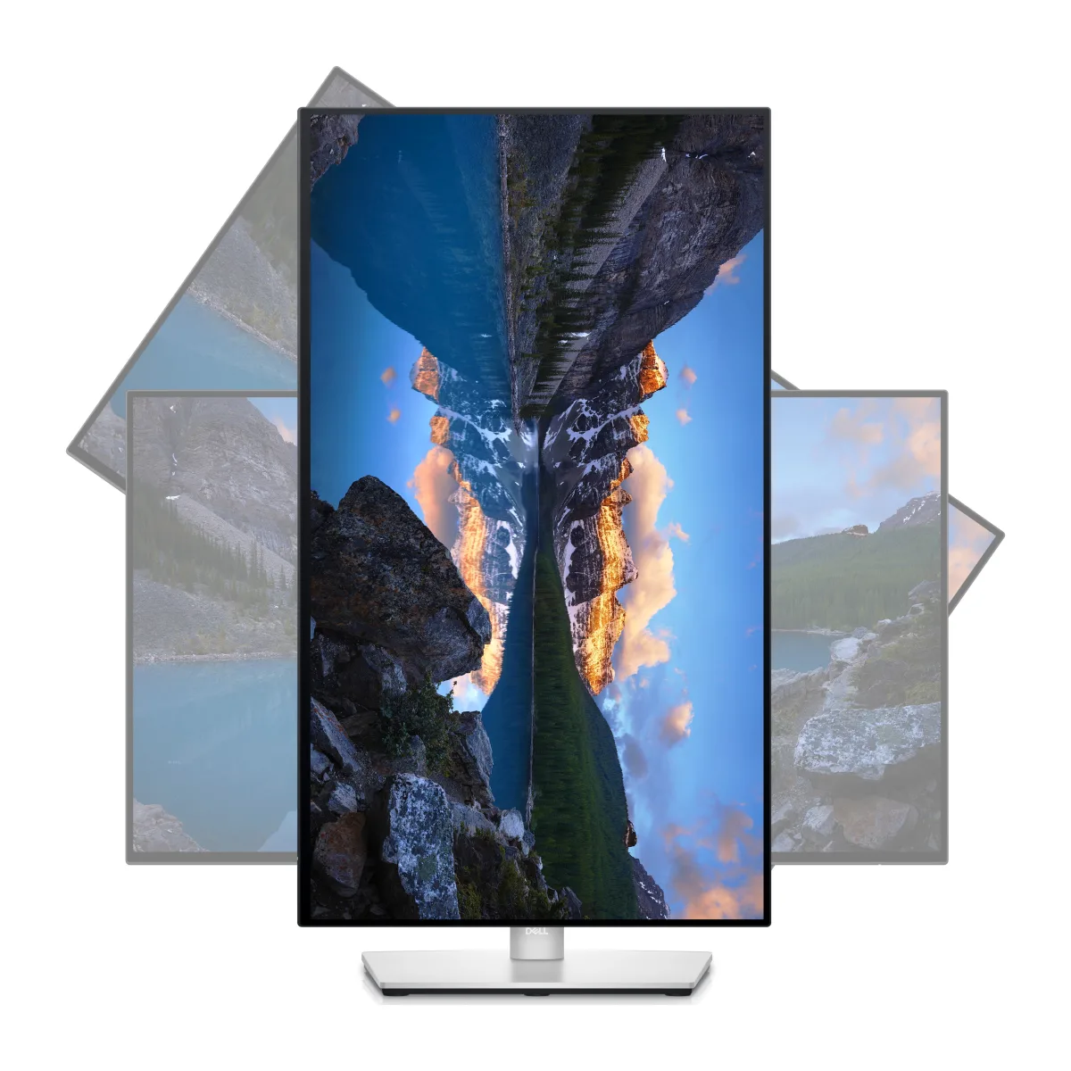 Dell UltraSharp U2422H monitor 24 inch IPS FHD USB-C angle