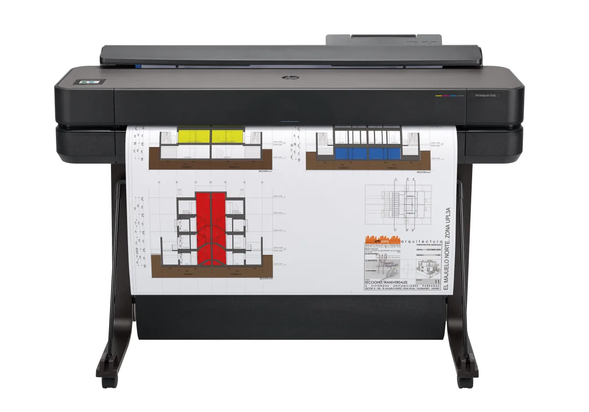 HP Plotter A0 DesignJet T650 2025 36 inch 82 A1/h angle