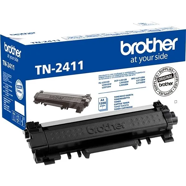 Brother Toner negru TN-2411, 1200 pagini, pentru HL-L2312D