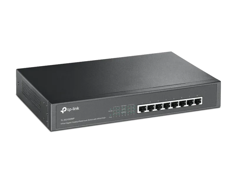 TP-Link TPL SW 8P-GB UNMNGD DESK/RACK 