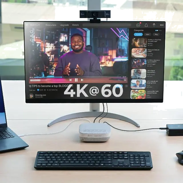 j5create USB-C 4K SPEAKERPHONE DOCK/SPEAKERPHONE 