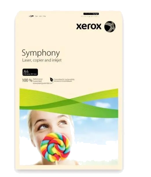 Xerox Hartie colorata A4 80g/mp Ivory Symphony, top 500 coli