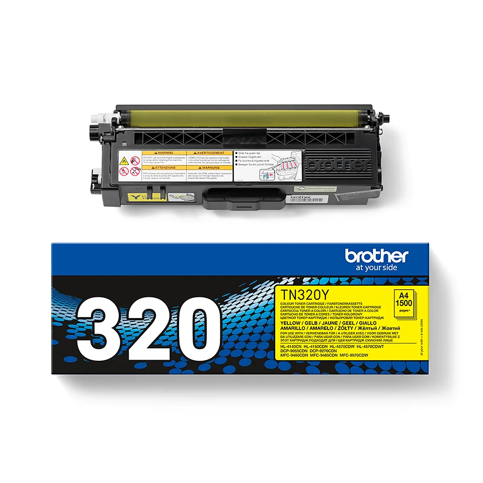 Brother Toner yellow TN-320Y, 1500 pagini, pentru MFC-9460CDN