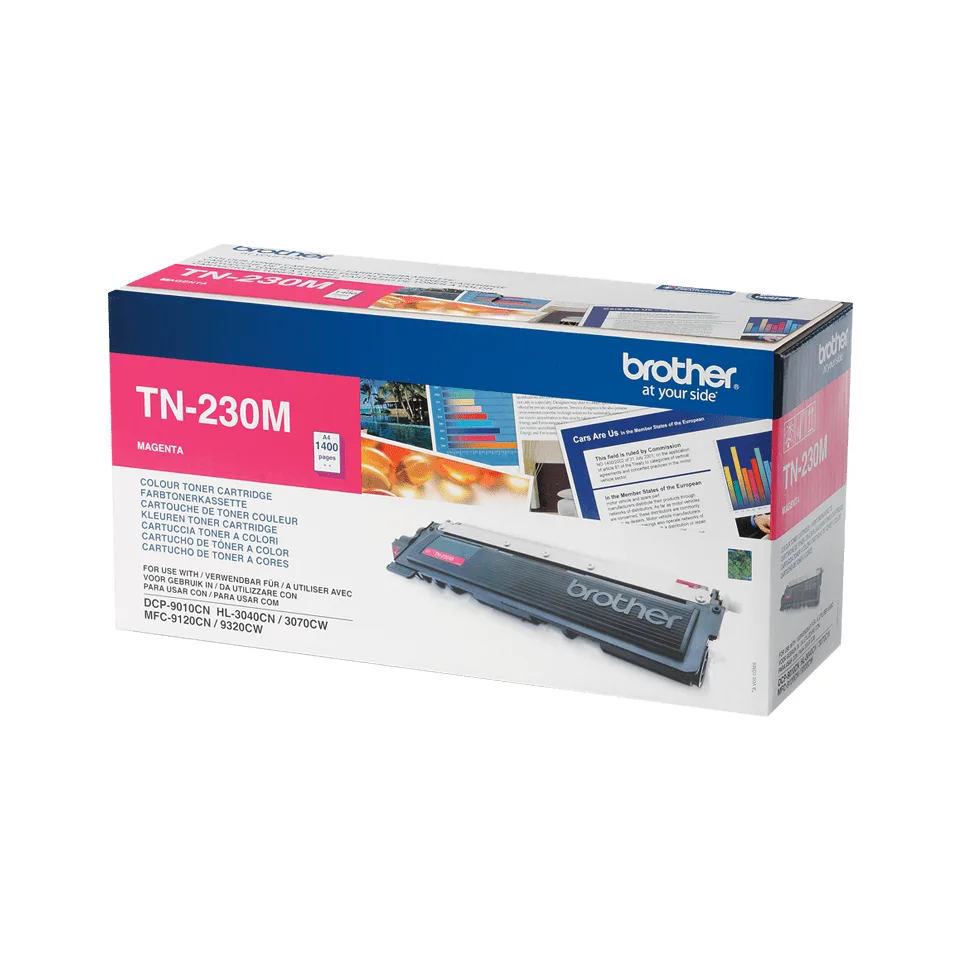 Brother Toner magenta TN-230M, 1400 pagini, pentru DCP-9010CN angle