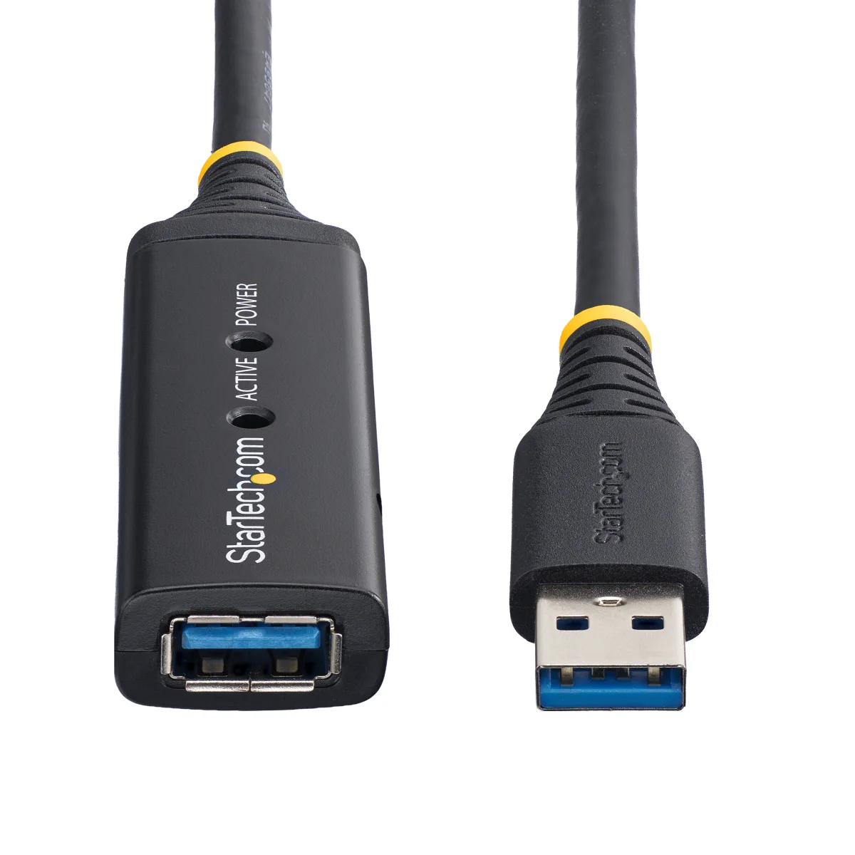 StarTech Prelungitor activ USB 3.0, USB A Mama - USB A Tata, 5m angle
