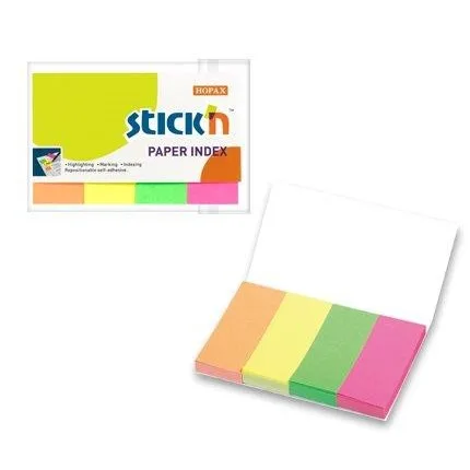 Hopax Page Marker 20x50mm 4 culori neon