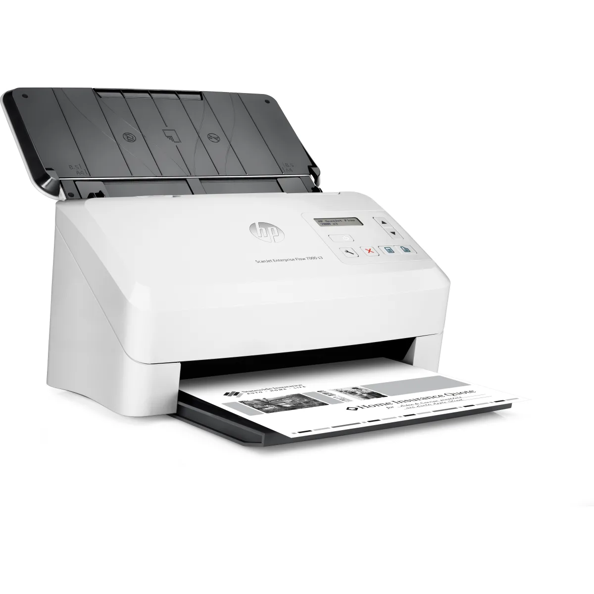 HP ScanJet Enterprise Flow 7000 s3 scanner A4 75 ppm angle