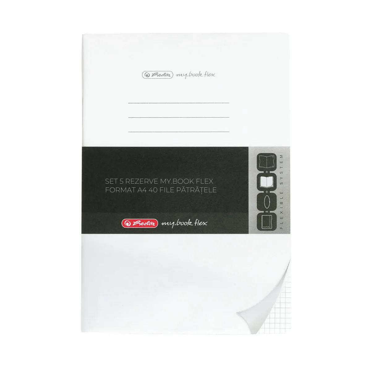 Herlitz Rezerva My.Book Flex A4 40 file matematica