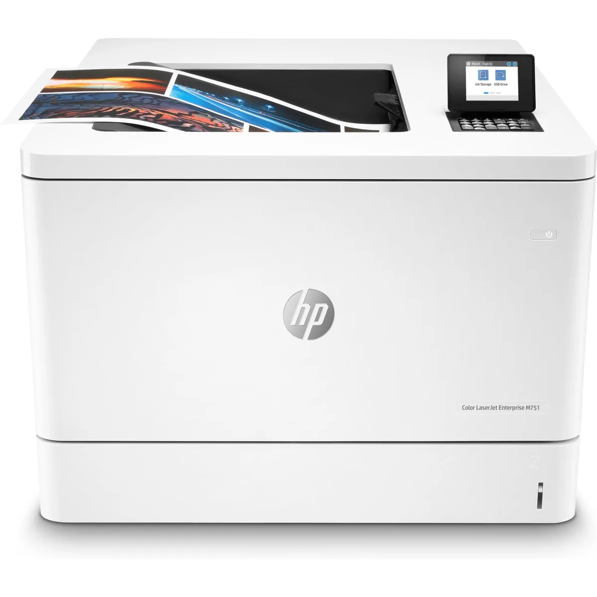 HP Color LaserJet Enterprise M751dn imprimanta A3 41 ppm (T3U44A) angle