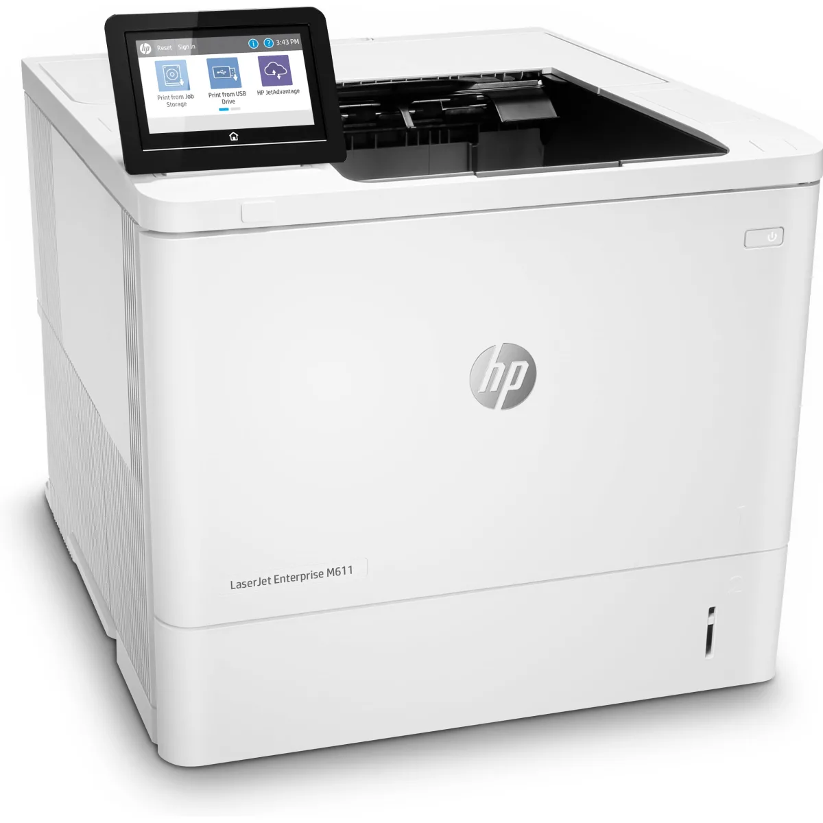 HP LaserJet Enterprise M611dn imprimanta laser mono A4 (7PS84A) angle