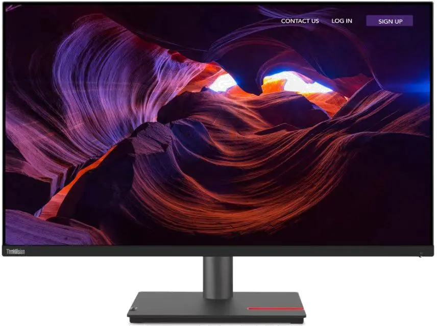 Lenovo ThinkVision P32p-30 monitor 31.5 inch IPS 4K Thunderbolt 4 lifestyle