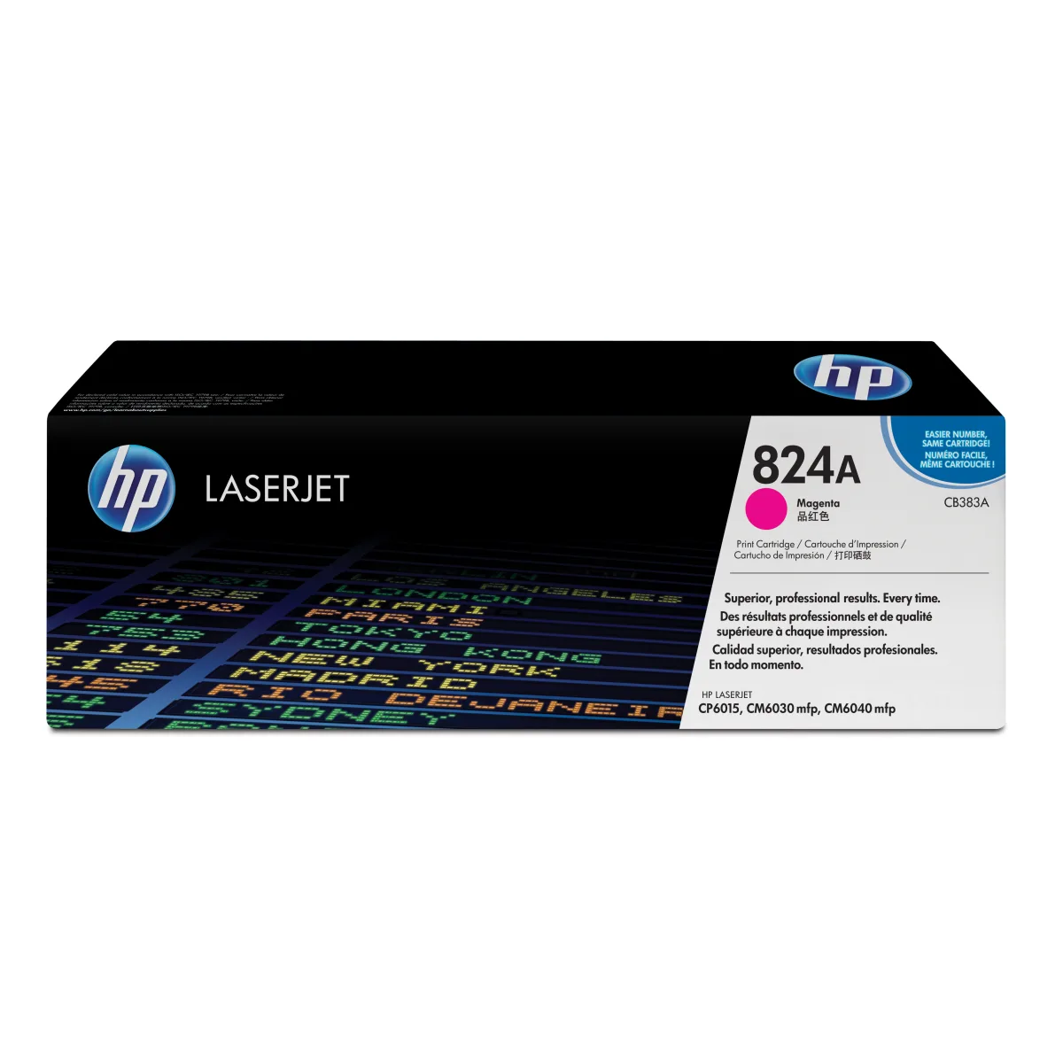 CB383A Cartus toner No.824A magenta pt. HP CP6015/ CM6040MFP, 21k