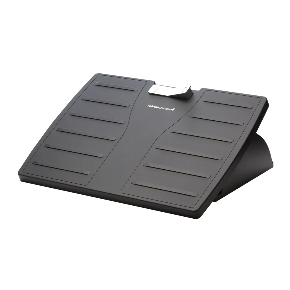 Fellowes Office Suites Microban Adjustable Footrest - 