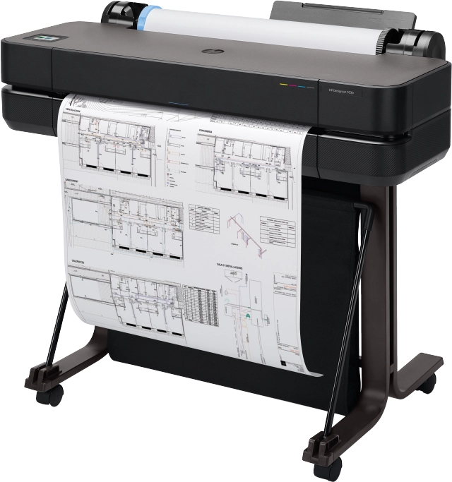 HP DesignJet T630 plotter A1 24 inch cu stand (5HB09A) 