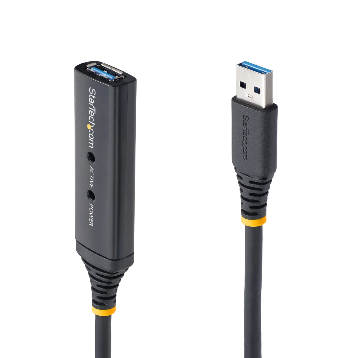 StarTech Prelungitor activ USB 3.0, USB A Mama - USB A Tata, 5m angle