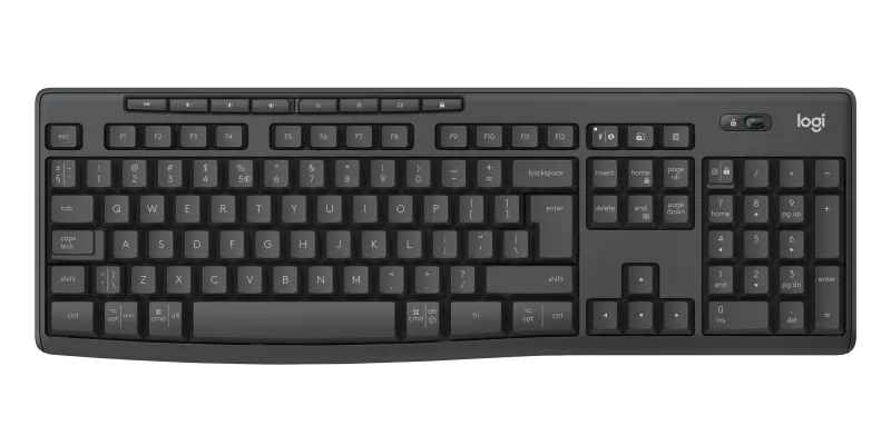 Logitech MK370 Wireless Combo Business, Tastatura + Mouse wireless, Graphite, USB 
