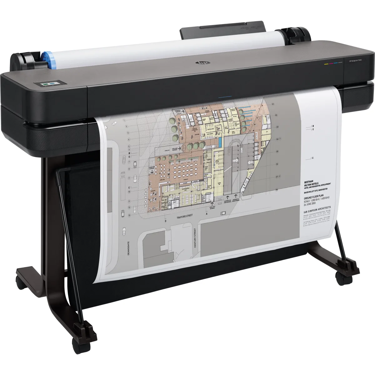 HP DesignJet T630 36-in Printer large format printer angle