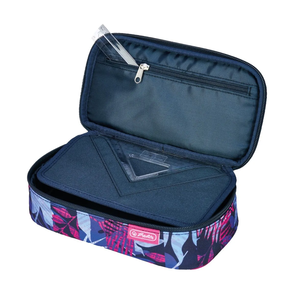 Herlitz Penar etui Beatbox Indigo Flowers, 180 g 