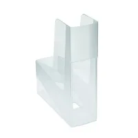 Fellowes Suport vertical documente Green2Desk, plastic reciclat 80%, transparent