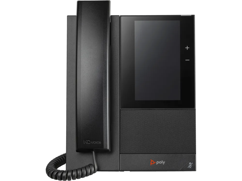 HP Poly CCX 505 Business Media Phone for Microsoft Teams and PoE-enabled 