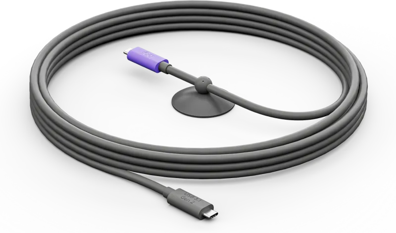 Logitech Active USB Cable USB-C 5 m pentru MeetUp 2