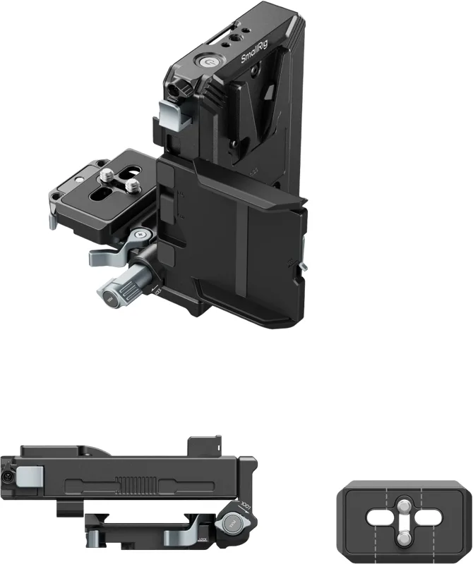 SmallRig V-Mount Battery Plate Kit 5227, Arca-Swiss, USB-C PD 65W 
