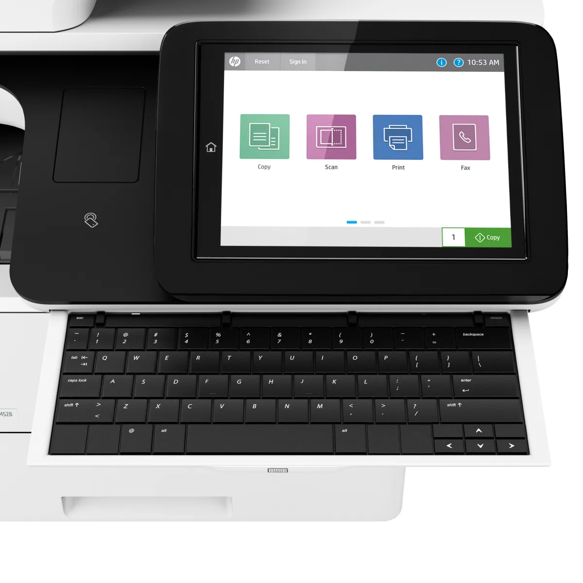HP LaserJet Enterprise M528z multifunctional mono Flow (1PV67A) lifestyle