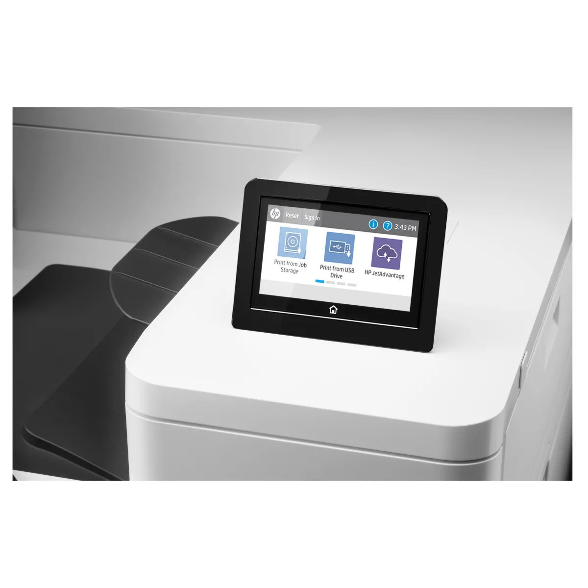 HP Color LaserJet Enterprise M856dn imprimanta A3 56 ppm (T3U51A) angle