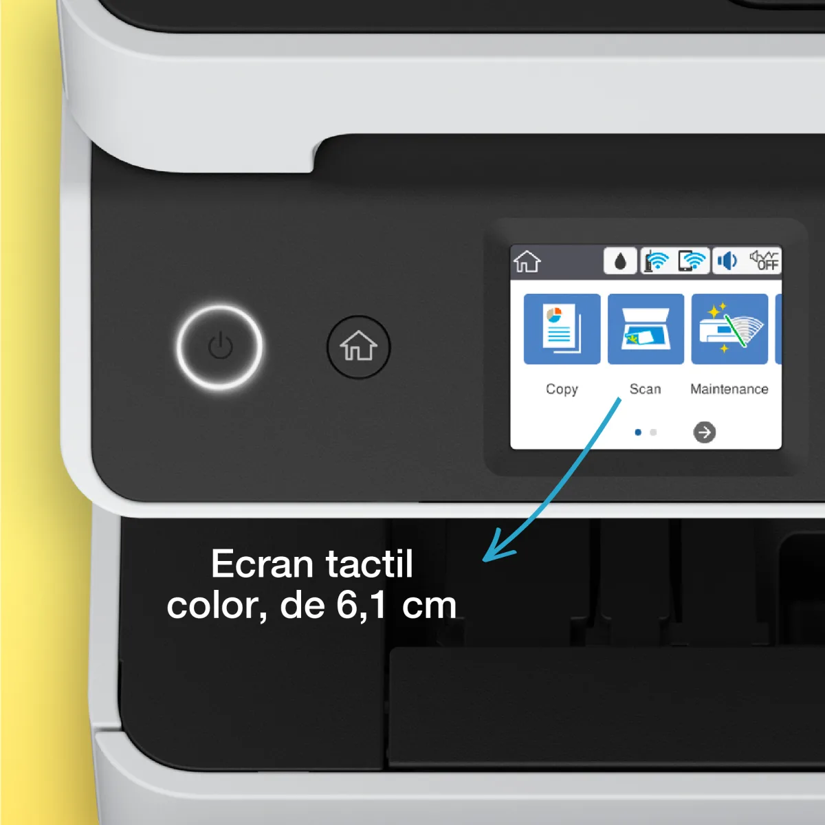 Epson Multifunctional inkjet color EcoTank CISS L6460 3-in-1 A4 ADF duplex auto Wi-FI lifestyle