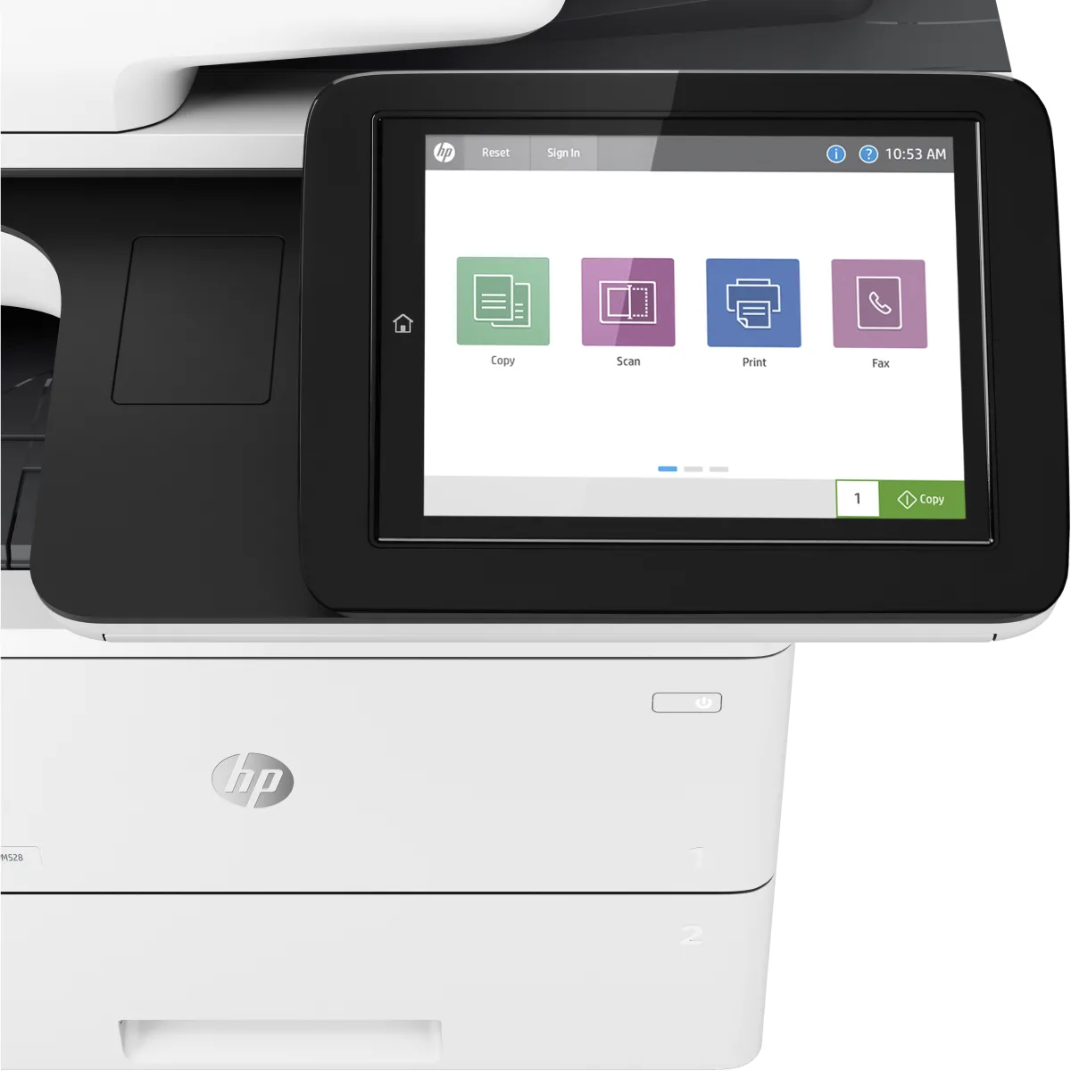 HP LaserJet Enterprise M528dn multifunctional mono A4 (1PV64A) lifestyle