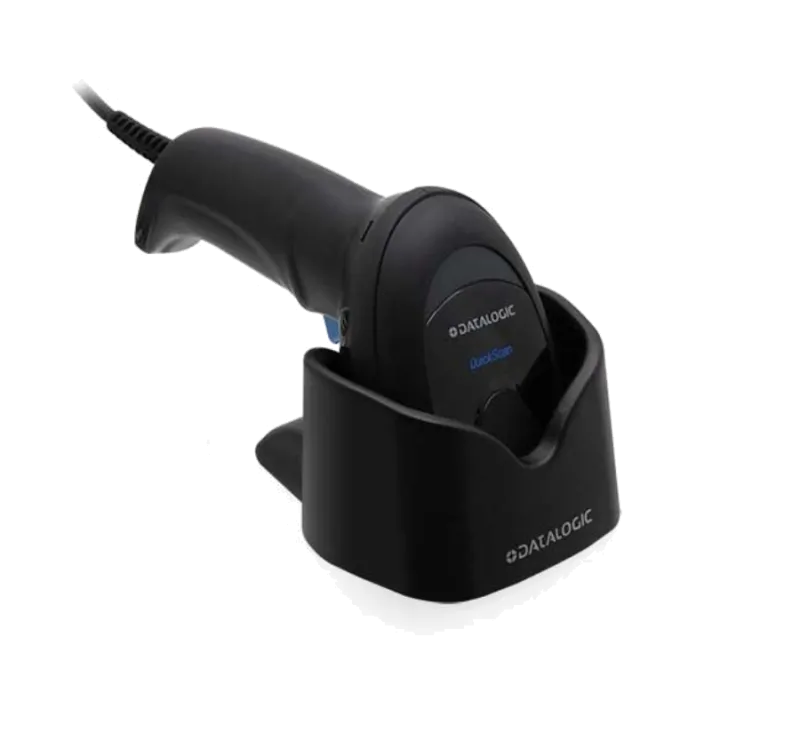 Datalogic Kit scanner 2D QuickScan QW2520 USB cu stand, negru 