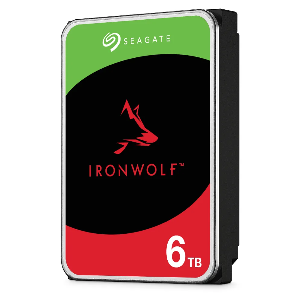 Seagate HDD NAS IronWolf 6TB 3.5 SATA 6Gb/s 5400rpm 256MB CMR 