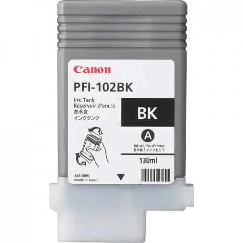 PFI-102BK Cartus original Canon photo black pt. seria IPF500