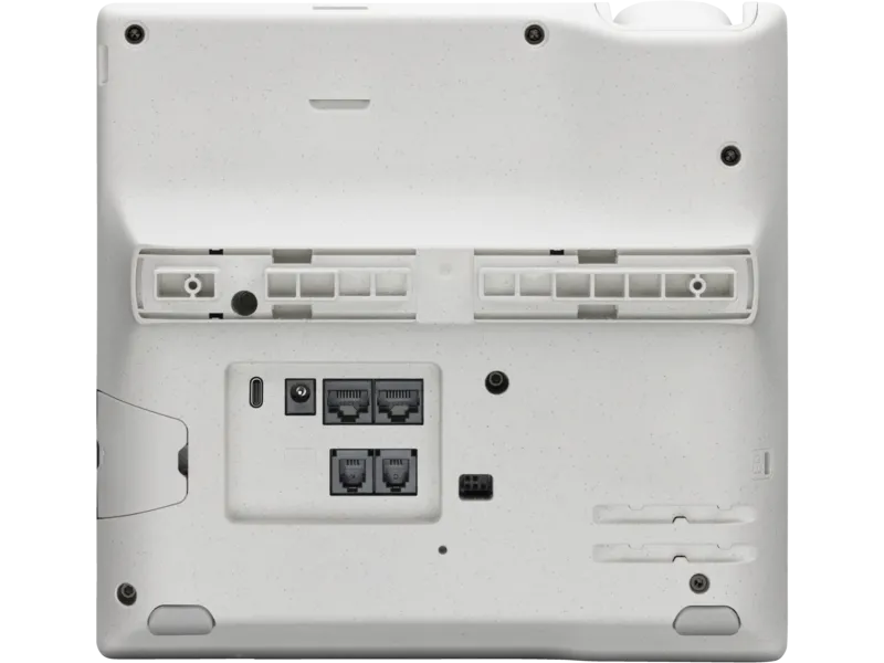 HP Poly Edge E500 IP Phone and PoE-enabled 
