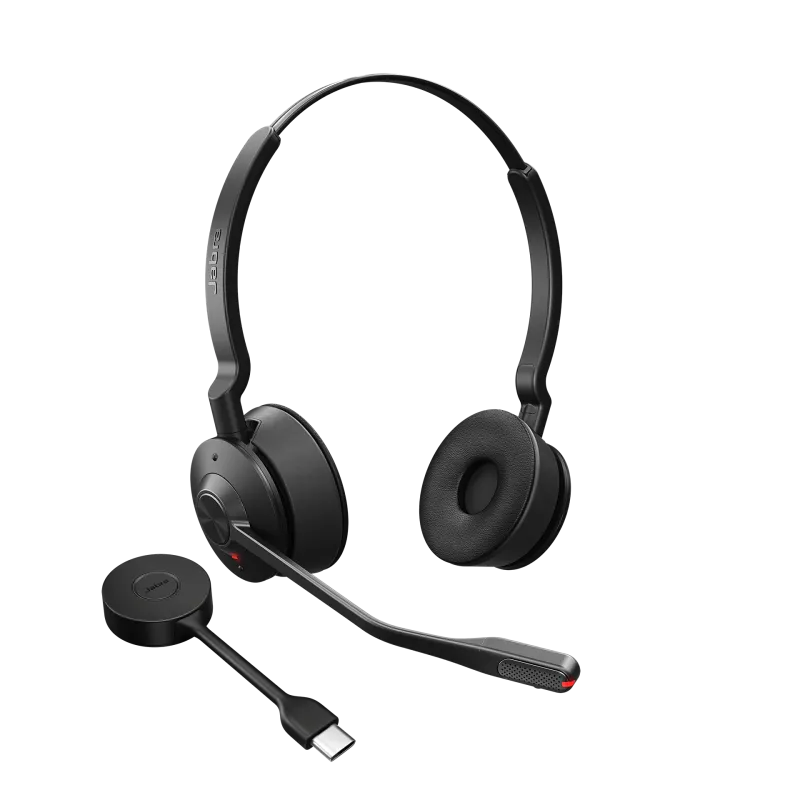 Jabra Casca Engage 55 SE UC Stereo DECT wireless, Binaural, On-Ear, Link 400c USB-C