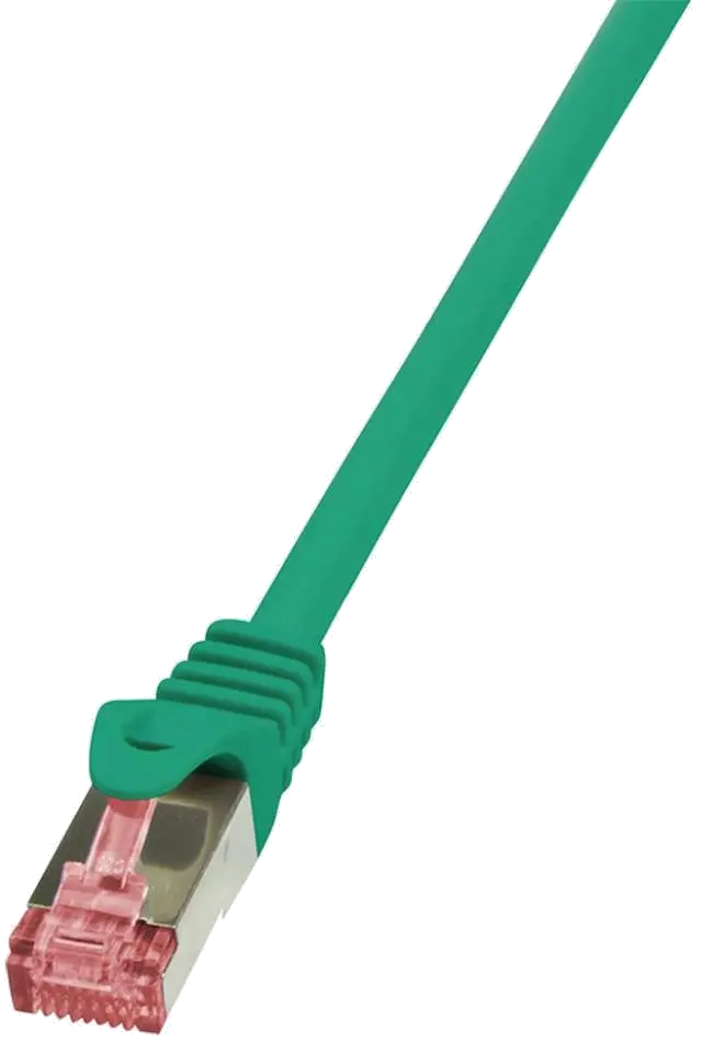 LogiLink Patch Cord S/FTP Cat6, LSZH, cupru, AWG27, dublu ecranat, 3m, verde