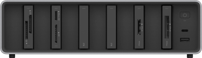 Lexar Professional Workflow with Thunderbolt 4 uplink, 6 Module bay 