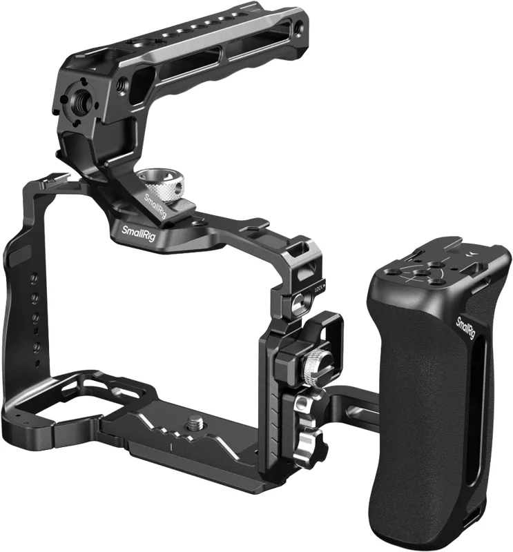 SmallRig Advanced Cage Kit 3669D Sony A7R V, A7 IV si A7S III, 2 manere 
