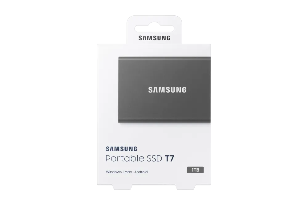 Samsung SSD extern T7 MU-PC1T0T/WW-1TB USB 3.2 