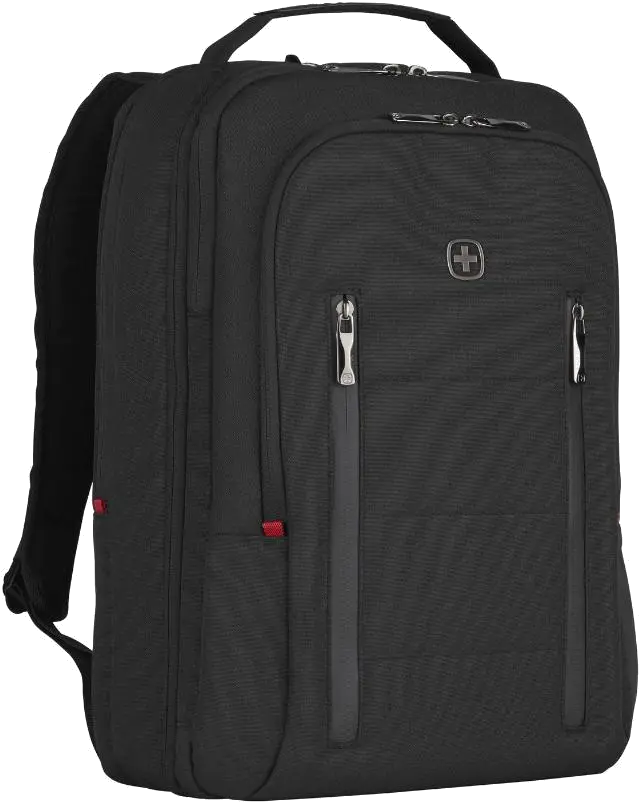 Wenger City Traveler Carry-On Rucsac 16'' cu buzunar de tableta, expandabil negru 