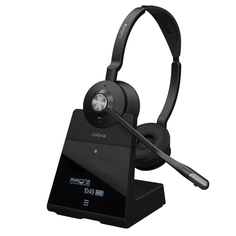 Jabra Casca Engage 75 SE Stereo DECT wireless, Binaural, On-Ear, conectare USB,BT,RJ9