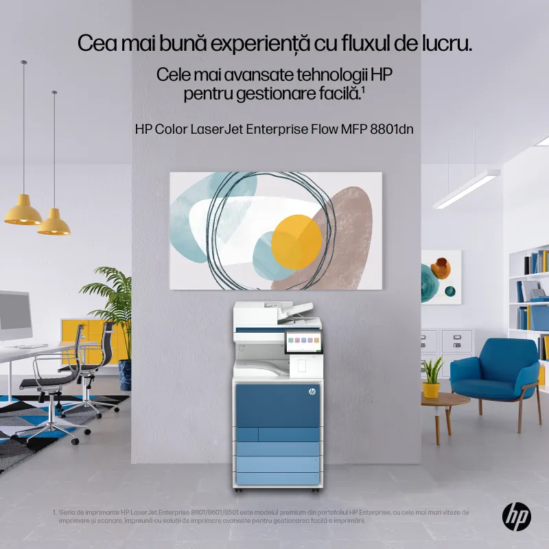 HP Multifunctional color laser A3 3 in 1 60 ppm 8801dn 
