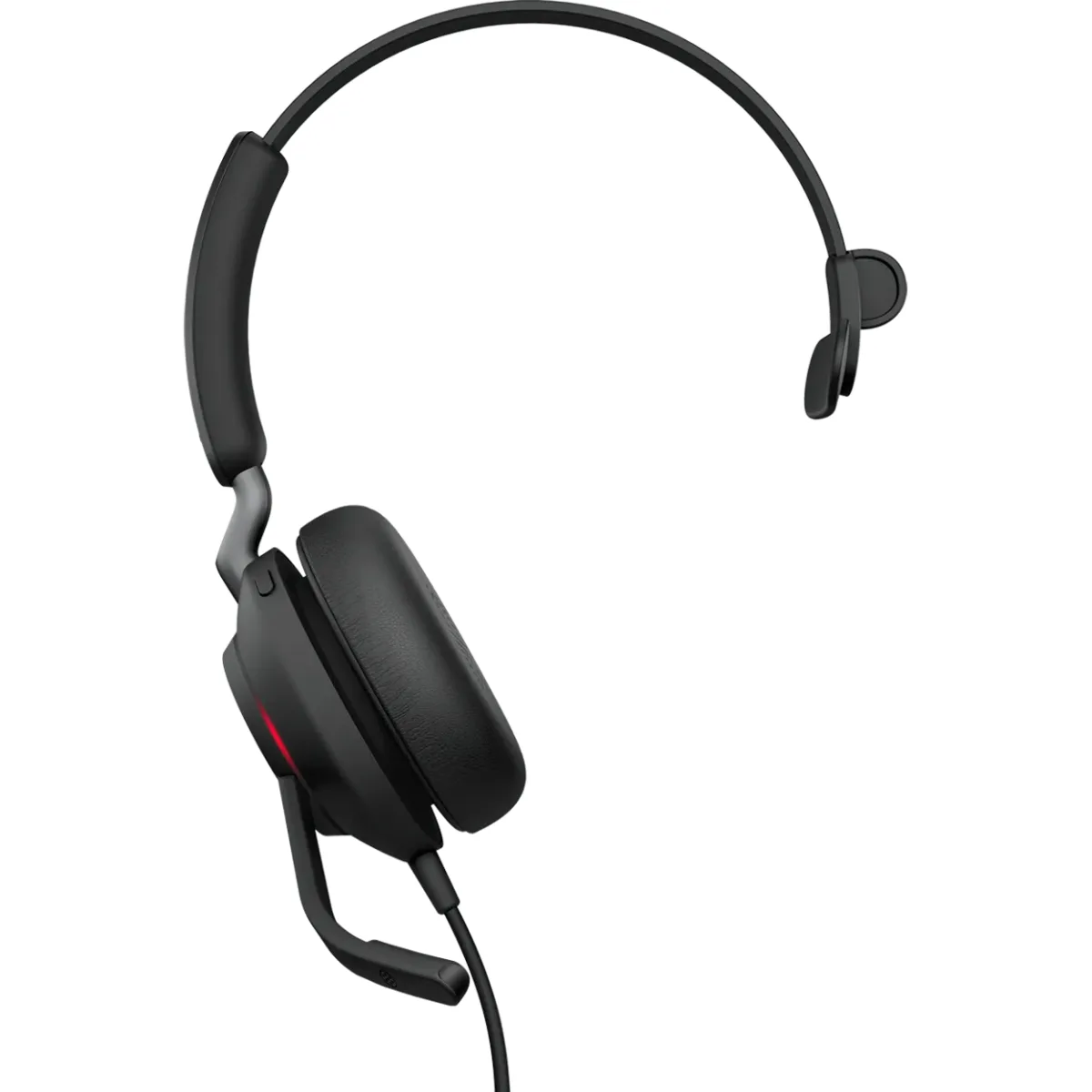 Jabra Evolve2 40 SE UC cu fir, Monoaural, On-Ear, conectare USB-C 
