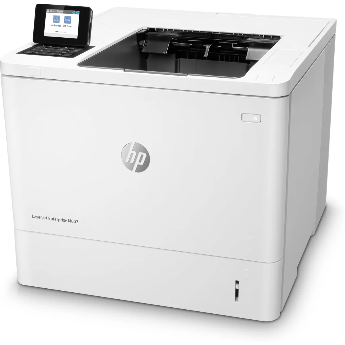 HP LaserJet Enterprise M607n imprimanta laser mono A4 (K0Q14A) angle