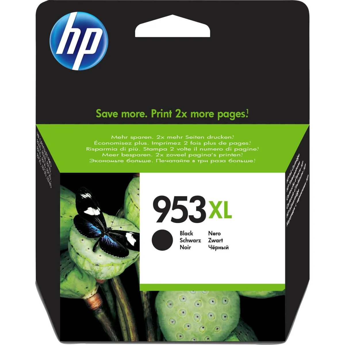 HP L0S70AE No.953XL Cartus inkjet black high capacity ORIGINAL, 2k