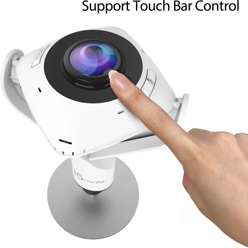 j5create 360 All Around Webcam, JVCU360, 2,07 MP, 1920x1080@30fps 