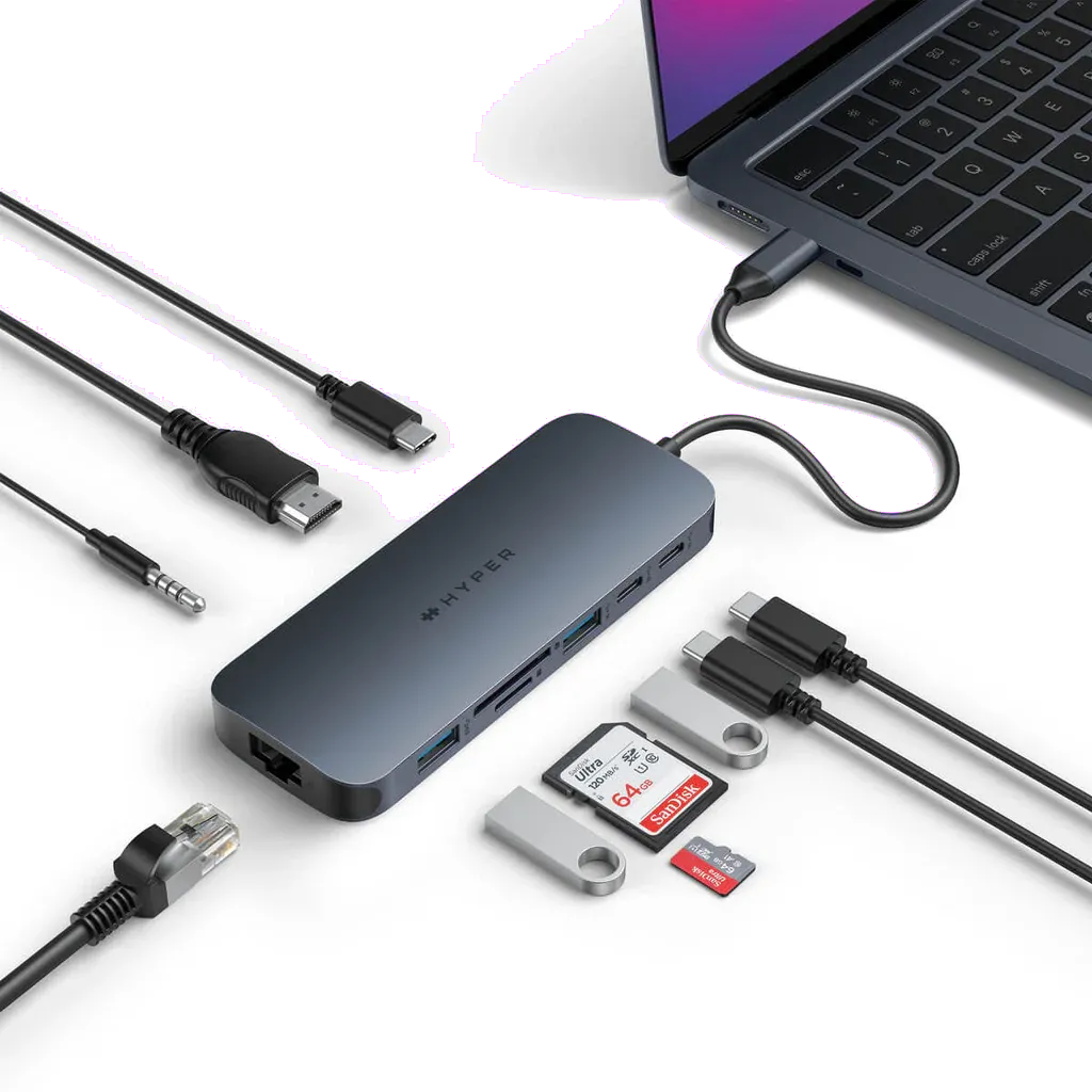 Targus HyperDrive Next 10 Port Hub USB-C with 140W PD 3.1 
